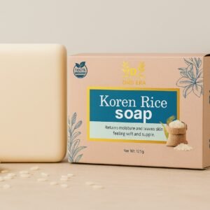 dnd era korean rice water brightening & softening cleansing bar