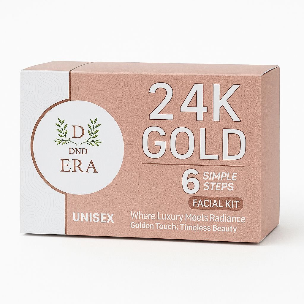 dnd era 24k gold unisex facial kit dnd era 24k gold unisex facial kit